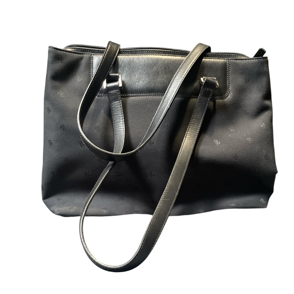 Ralph Lauren Elegant Black Tote